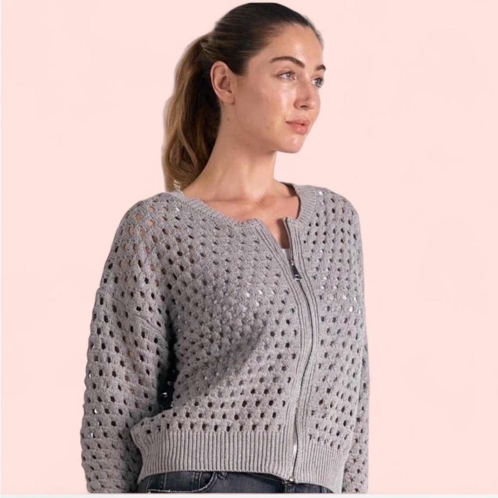 Elan Crochet Sweater - Picture 2 of 5